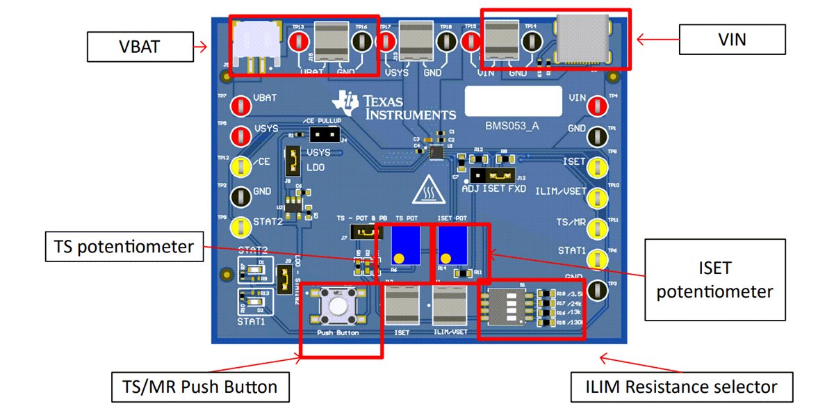 Texas Instruments BQ25185EVM Evaluierungsmodul
